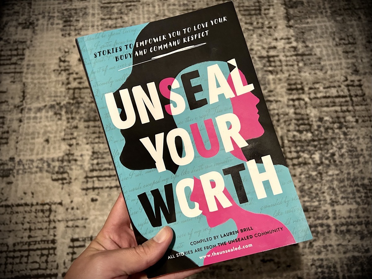 Book titled, "Unseal Your Worth"